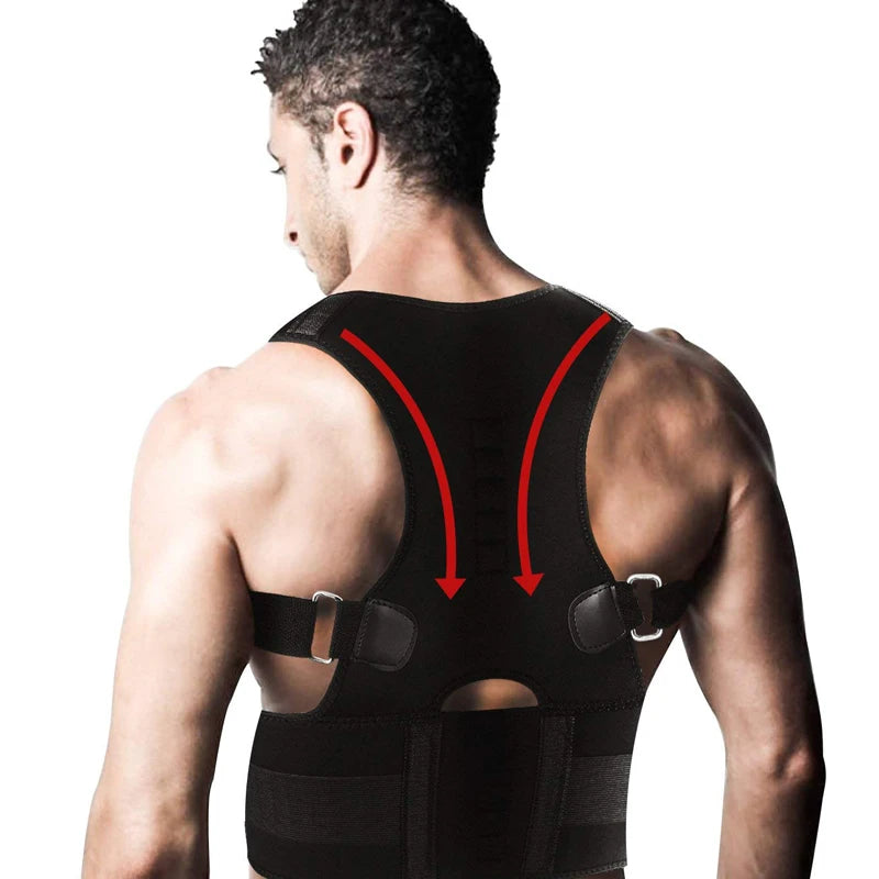 Back Support Belt for Men Women Braces & Supports Belt Shoulder Posture